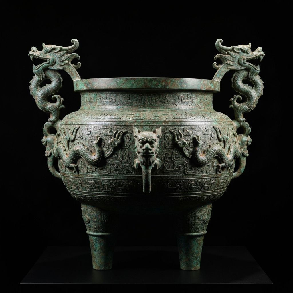 饕餮纹青铜鼎