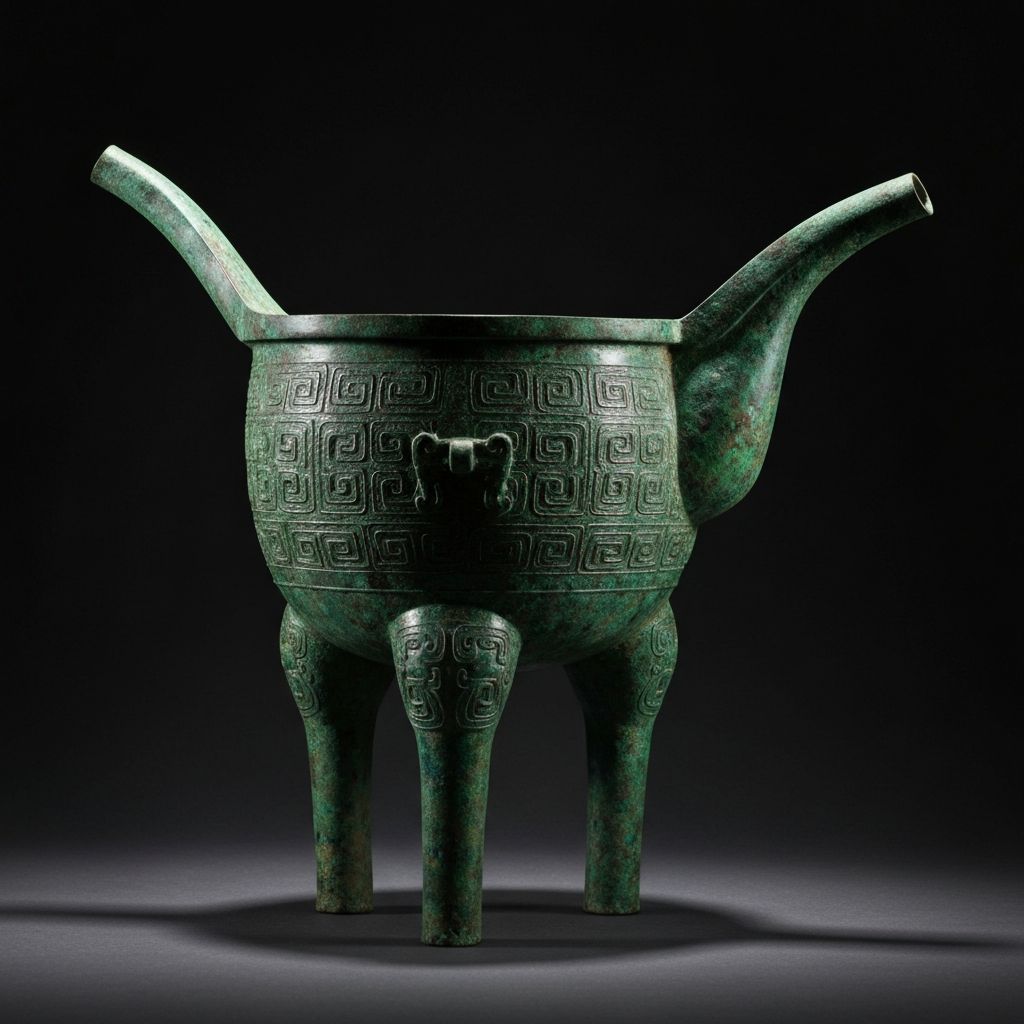 云雷纹青铜爵
